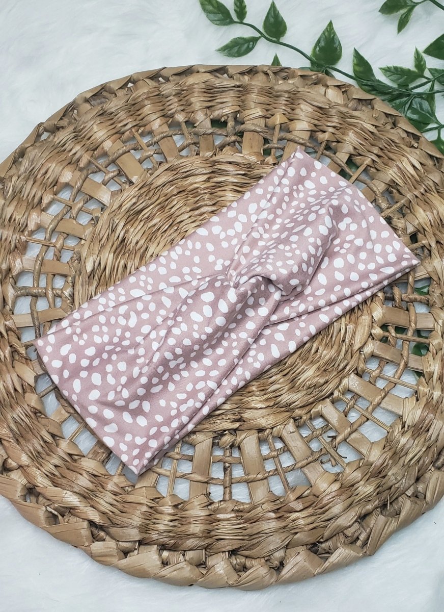 Blush Dot Headband - The Harley Co.