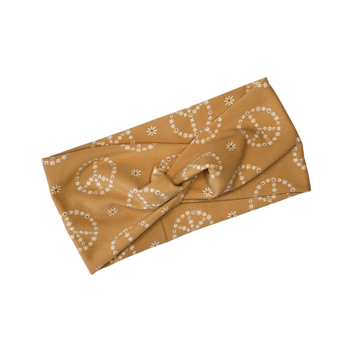 Daisy Peace Sign Headband - The Harley Co.