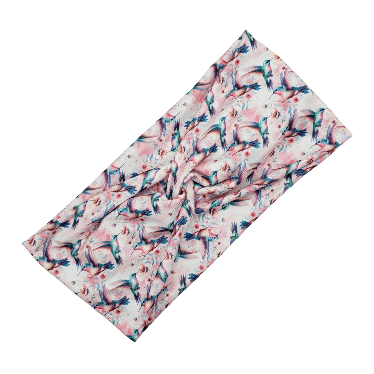 Hummingbird Floral Headband - The Harley Co.