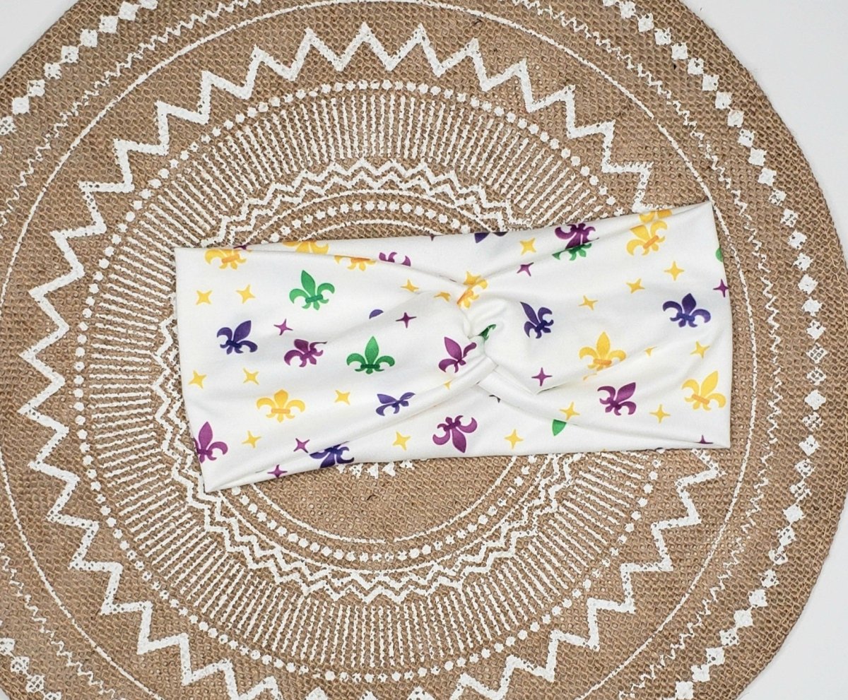Mardi Gras Twist Headband - The Harley Co.