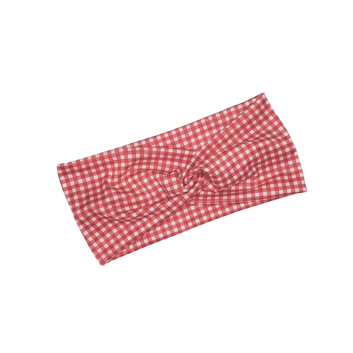 Red Gingham Headband - The Harley Co.
