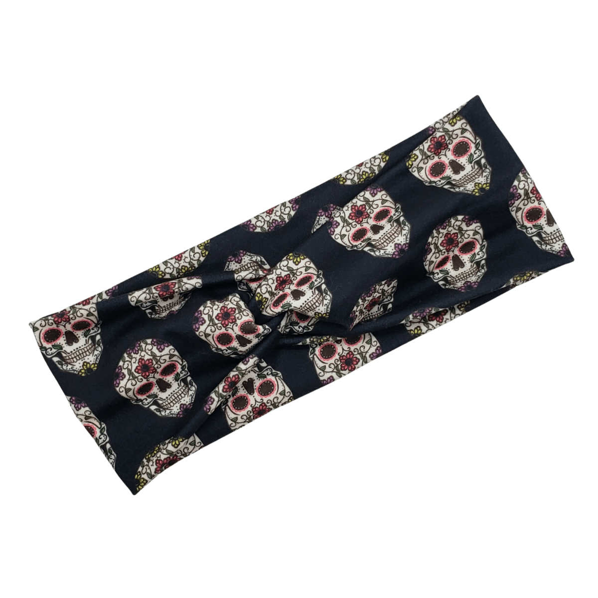 Sugar Skull Twist Headband - The Harley Co.