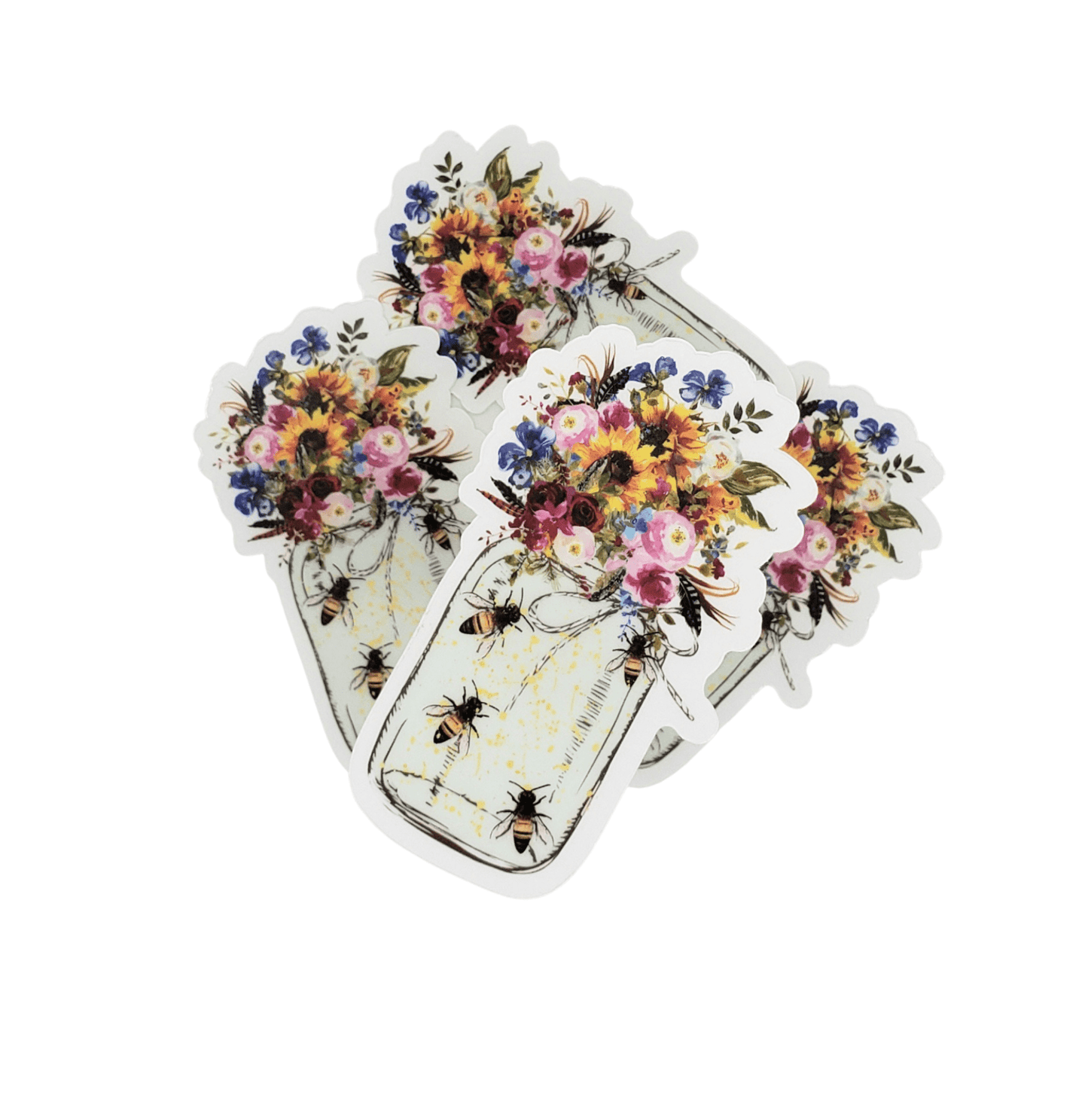 Flower Jar Sticker