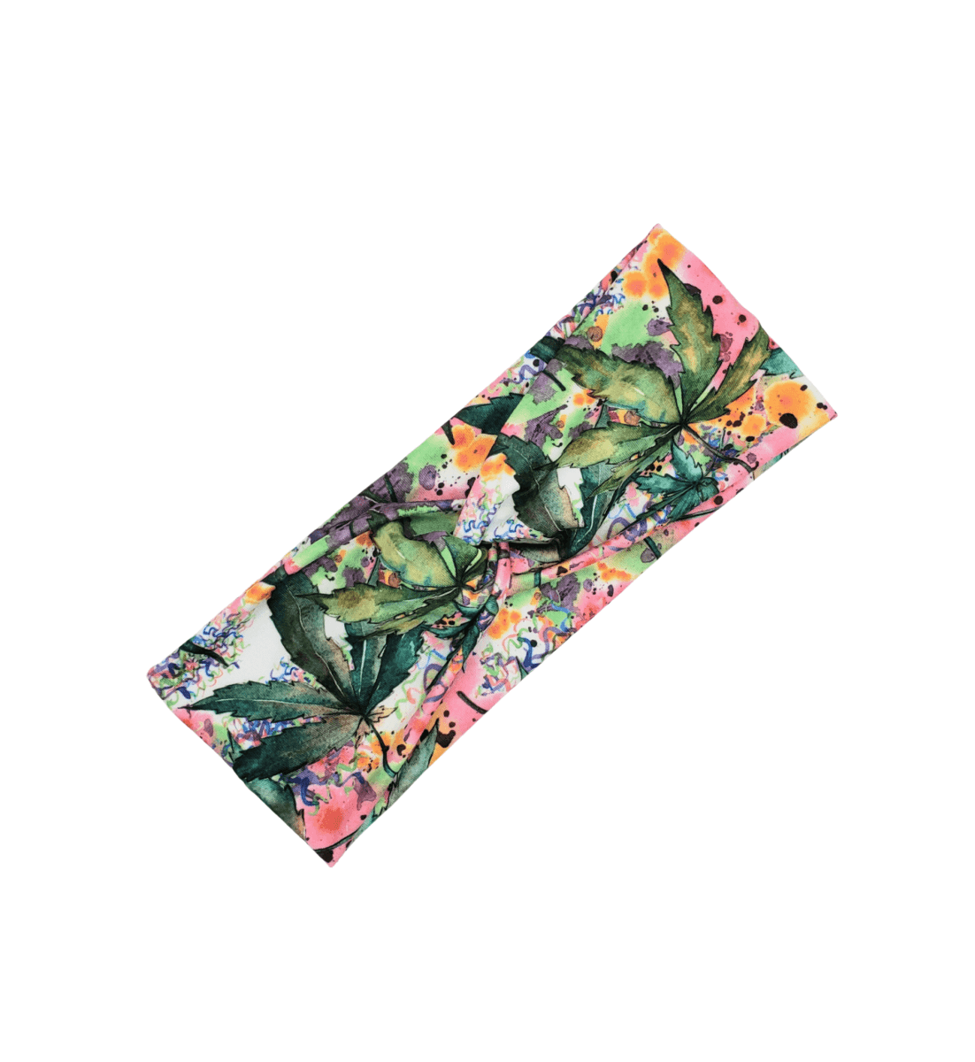 Colorful Hemp Leaf Headband - The Harley Co.