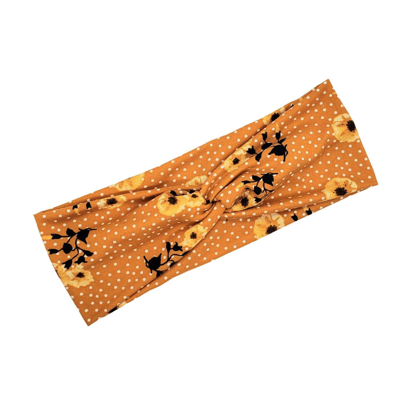 Mustard Floral Headband