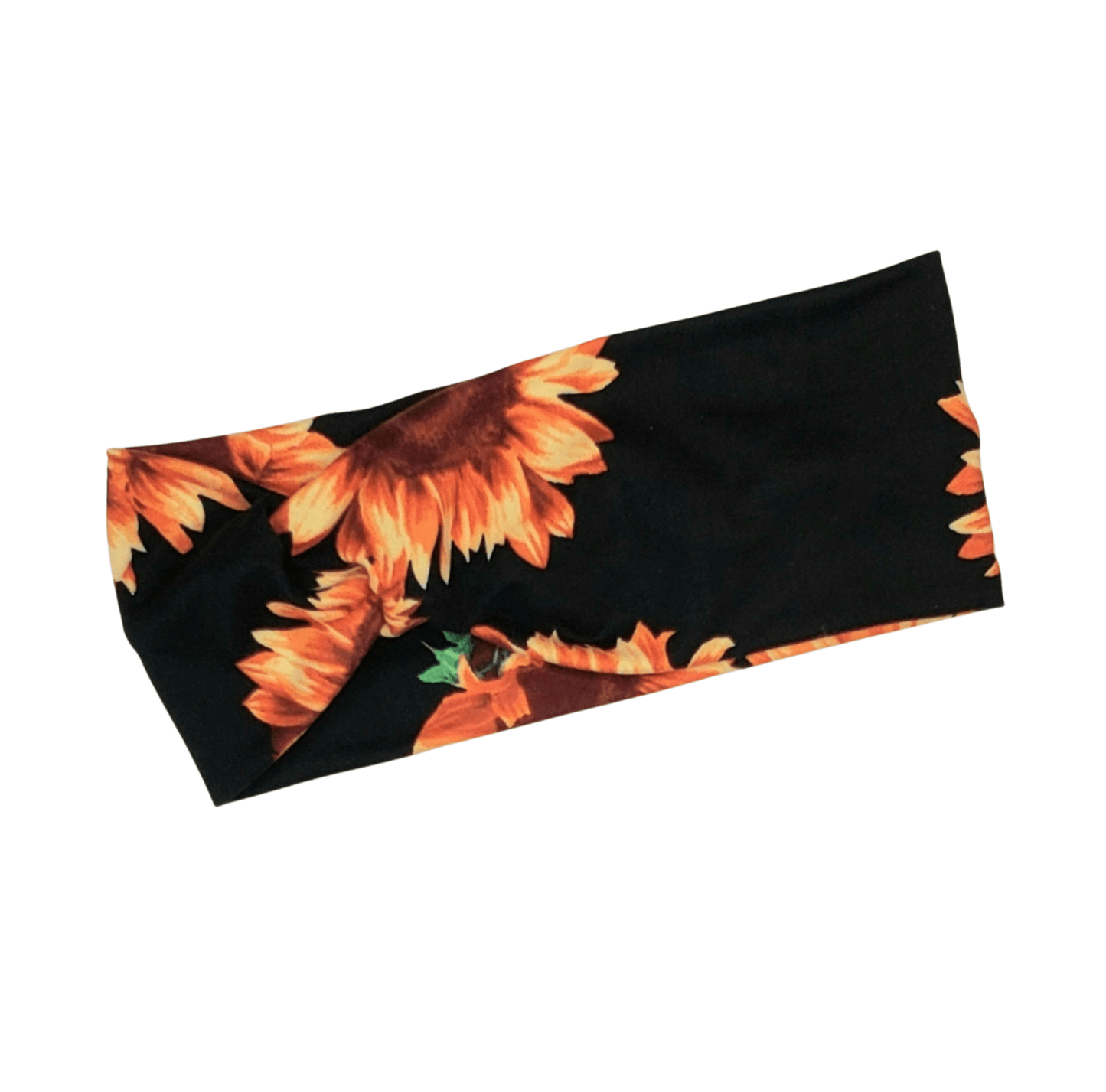 Sunflower Print Headband