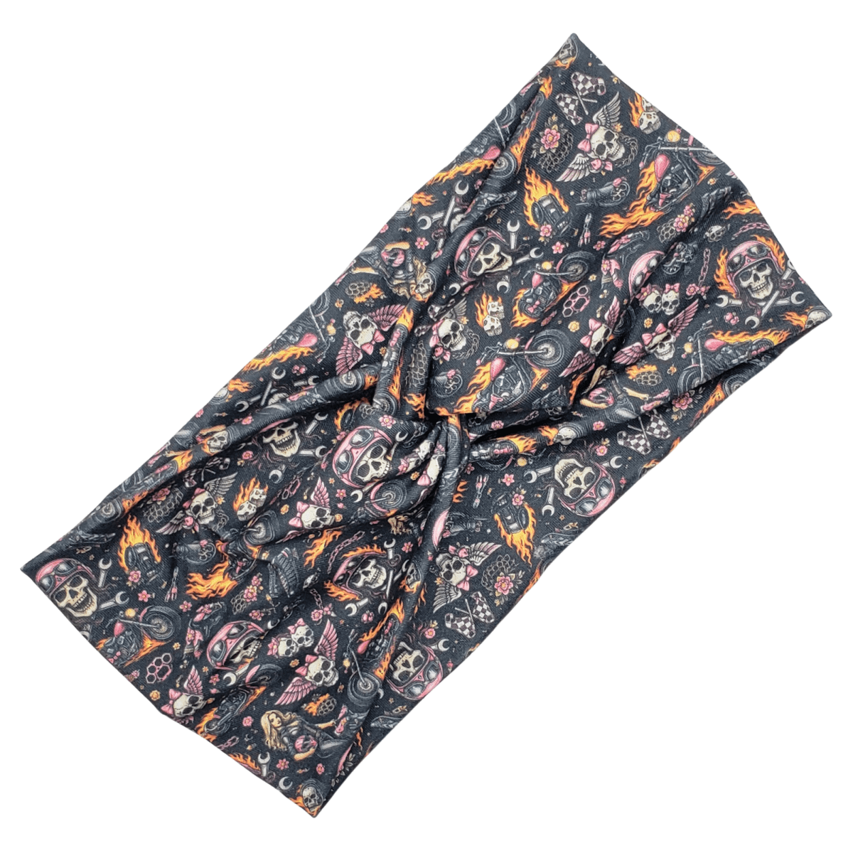 Biker Print Headband - The Harley Co.
