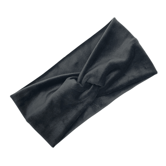 Black Velvet Headband - The Harley Co.