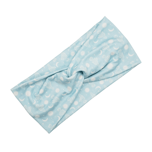 Blue Western Headband - The Harley Co.