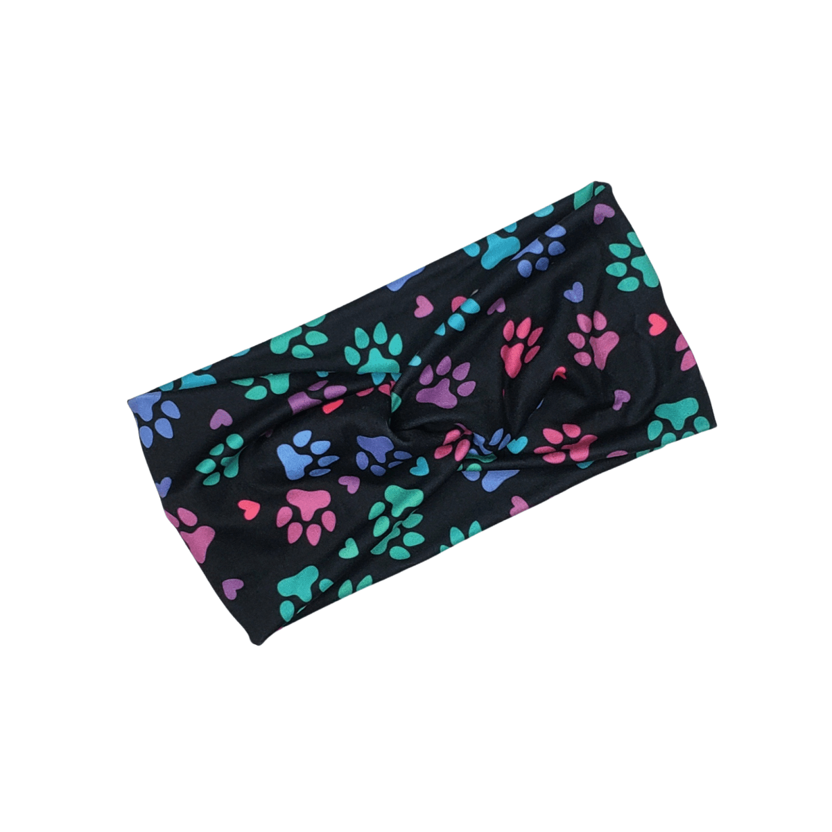 Bright Paw Print Headband - The Harley Co.