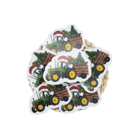 Christmas Truck Sticker - The Harley Co.