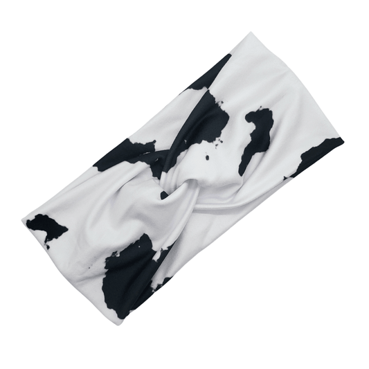 Cow Print Headband - The Harley Co.