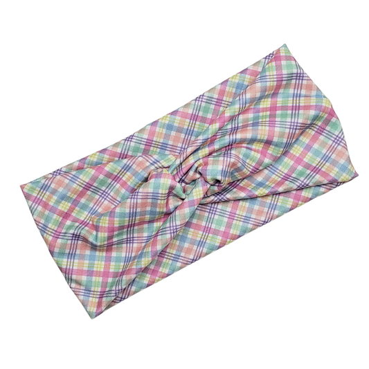 Easter Plaid Headband - The Harley Co.