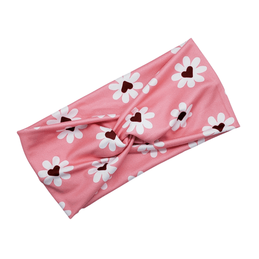 Flower Heart Headband - The Harley Co.