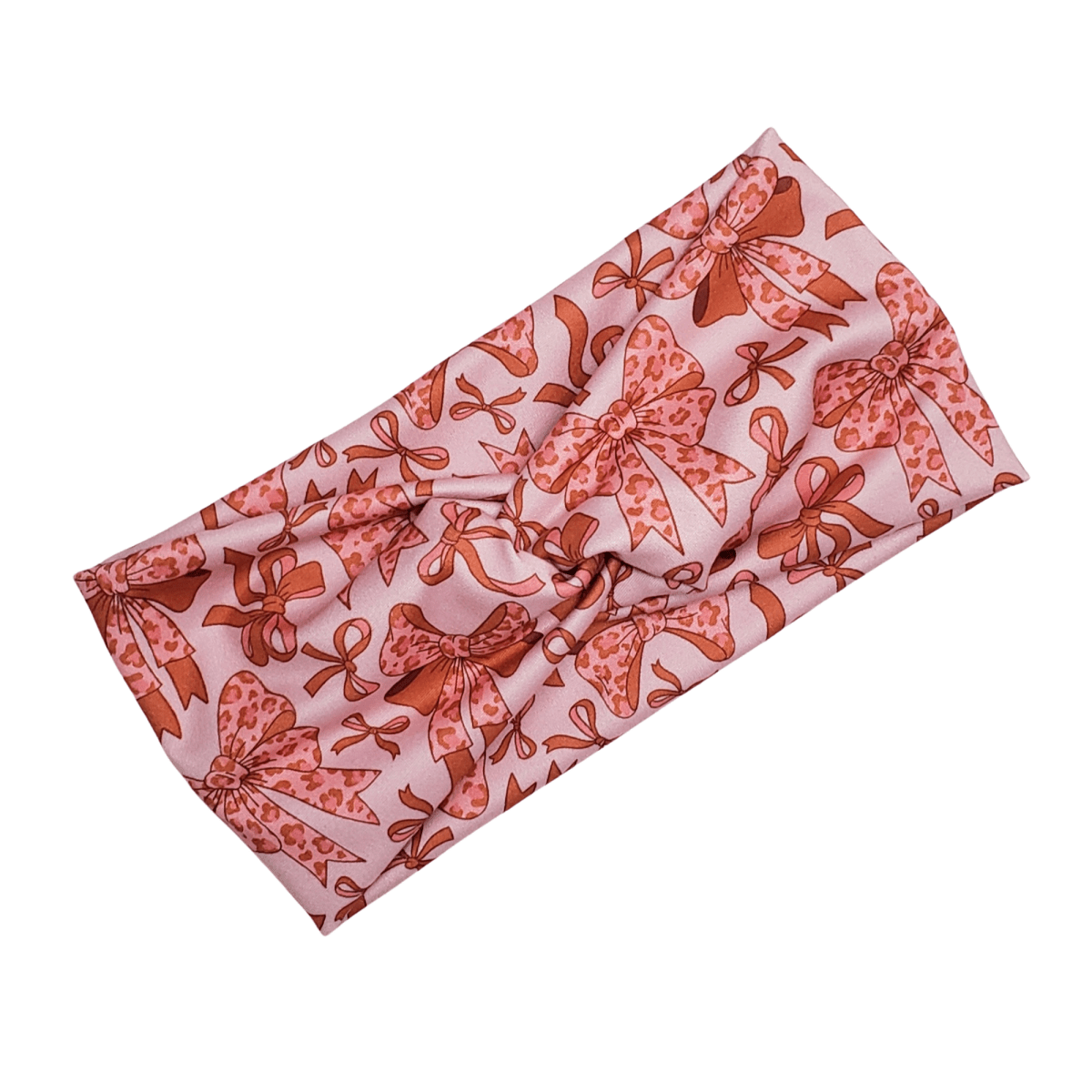 Leopard Couqette Bow Headband - The Harley Co.