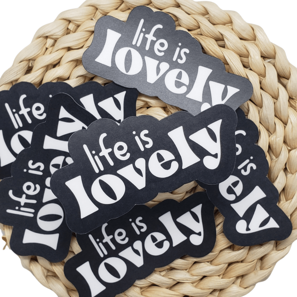 Life Is Lovely Sticker - The Harley Co.