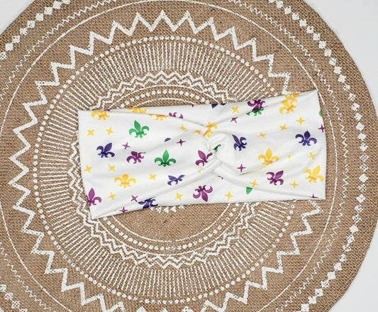 Mardi Gras Twist Headband - The Harley Co.