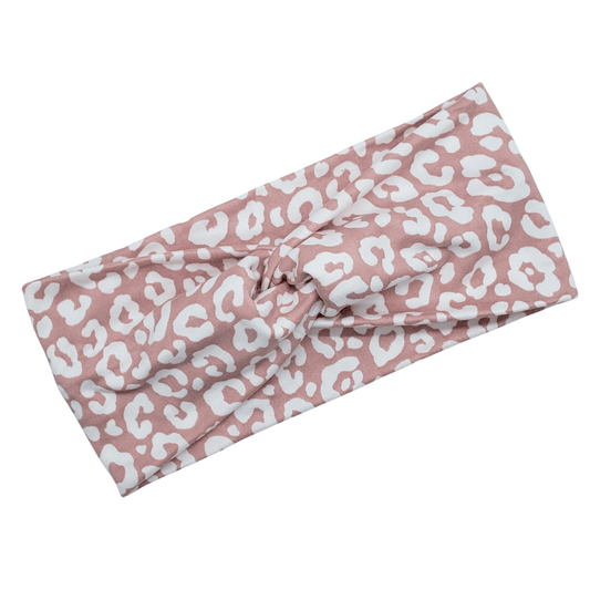 Pink Leopard Headband - The Harley Co.