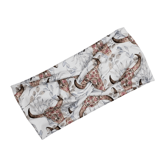 Steer Skull Headband - The Harley Co.