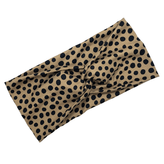 Toffee Dot Headband - The Harley Co.