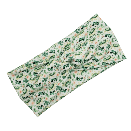 Turtle & Flower Headband - The Harley Co.