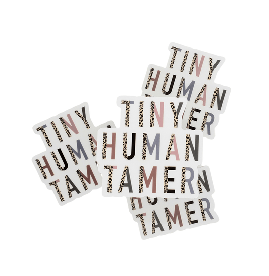 Tiny Human Tamer Sticker