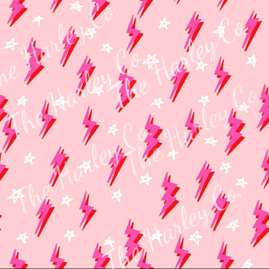 Lightening Bolt Preorder Fabric