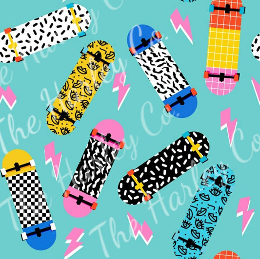 Skateboard Preorder Fabric