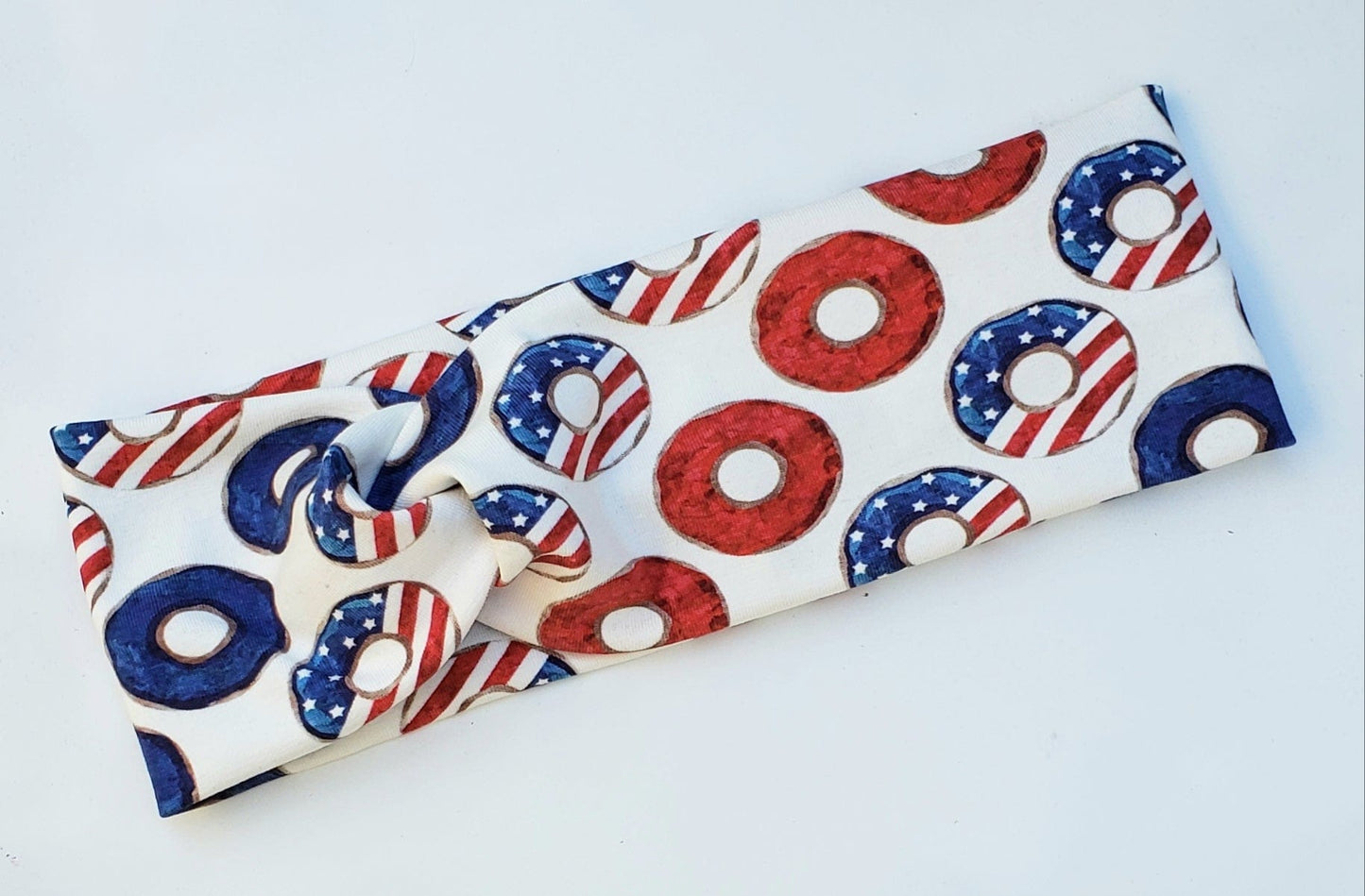 Patriotic Donut Headband