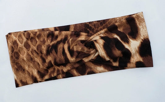 Leopard & Snake Print Headband