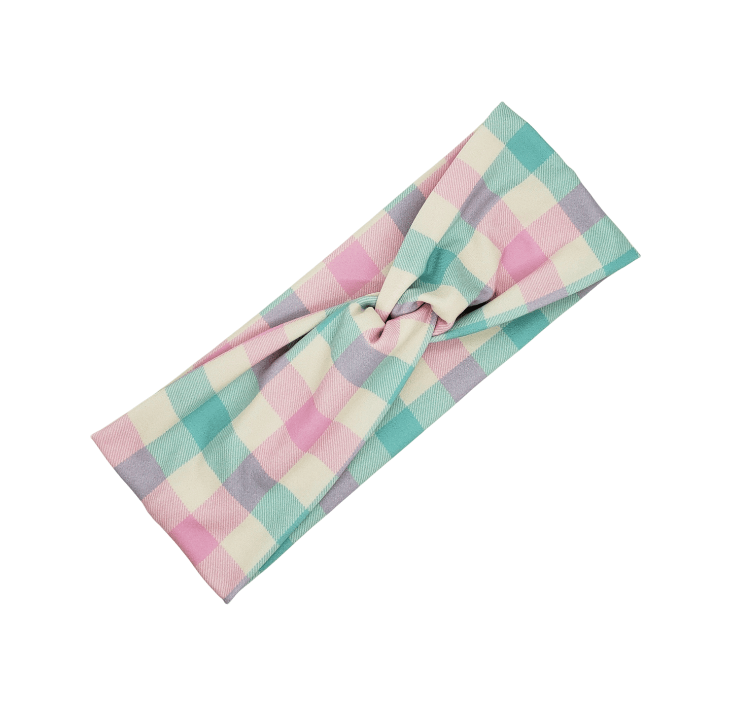 Pastel Plaid Headband