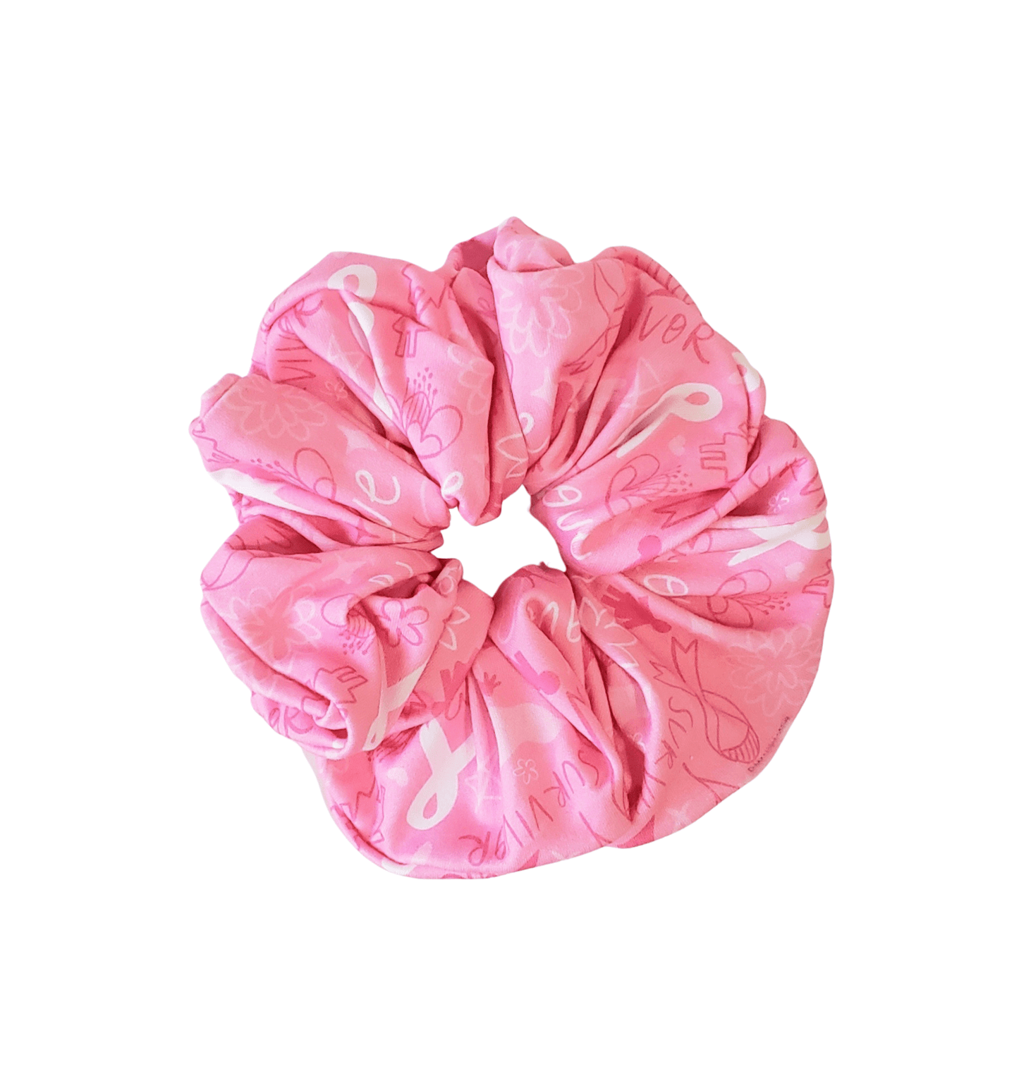 Breast Cancer Awareness Scrunchie