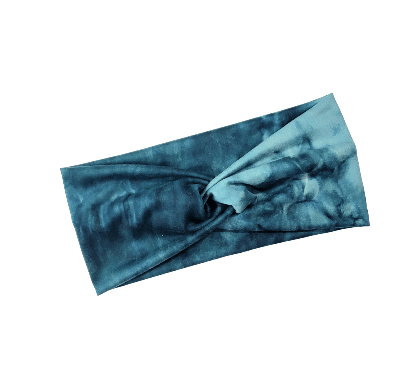 Teal Tie-Dye Headband