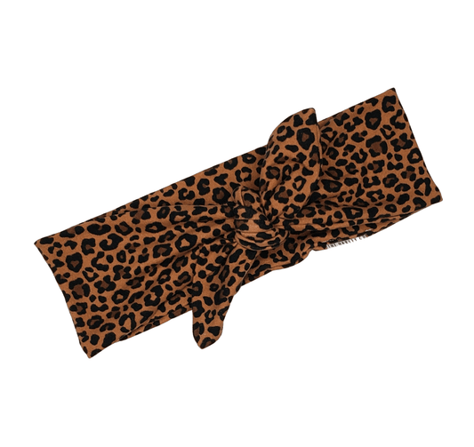 Cheetah Tie Headband