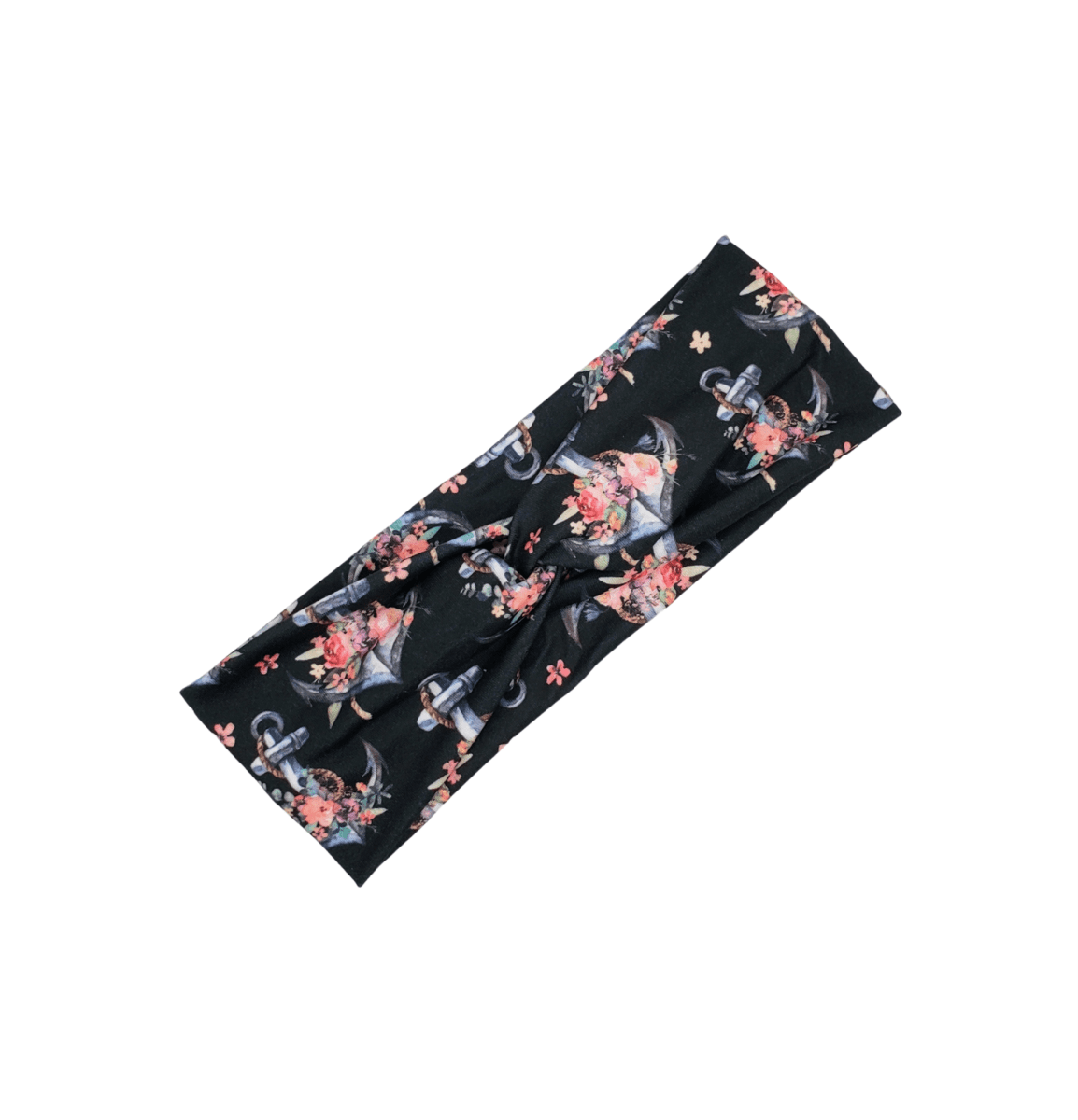 Floral Anchor Headband - The Harley Co.