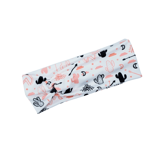 Cactus Print Headband