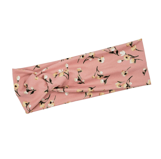 Pink Floral Headband