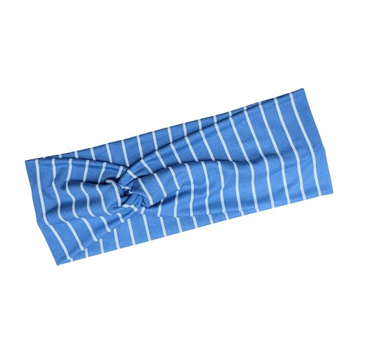 Blue Stripped Headband