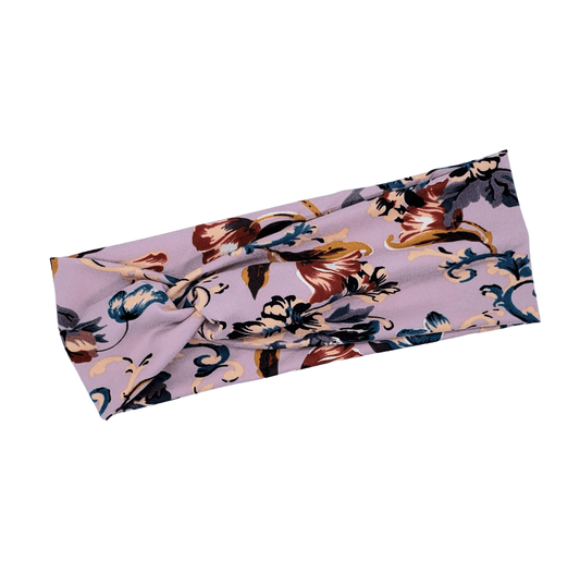 Floral On Lilac Headband