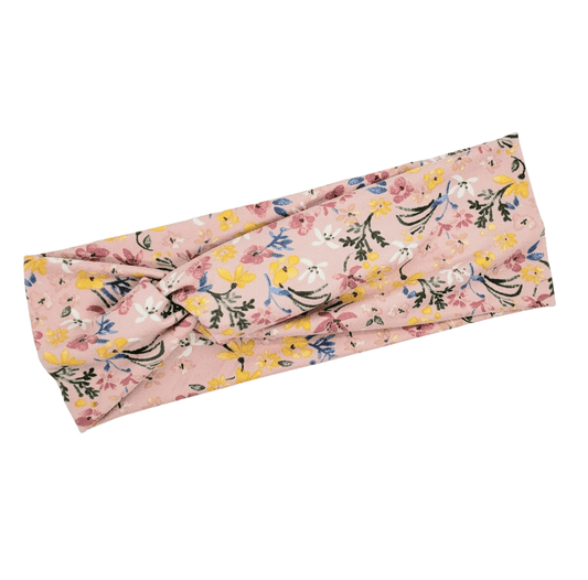 Pink Floral Headband