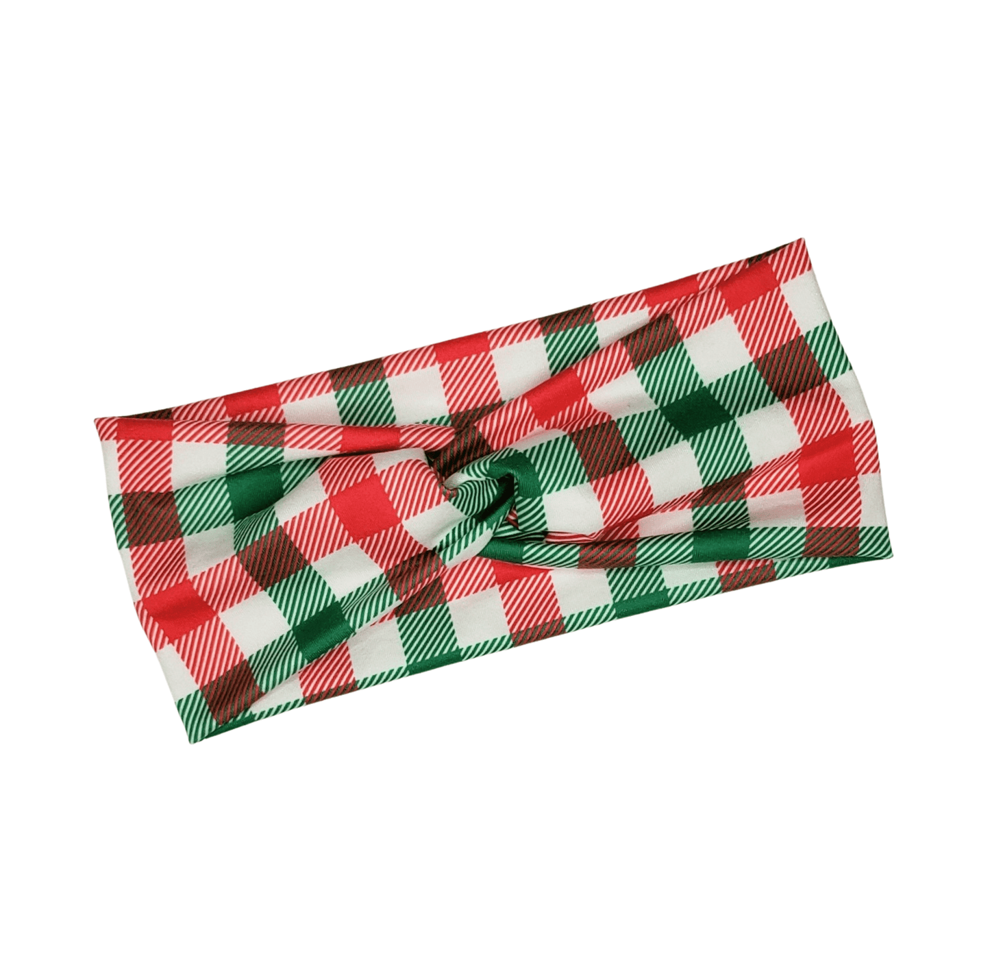 Christmas Plaid Headband
